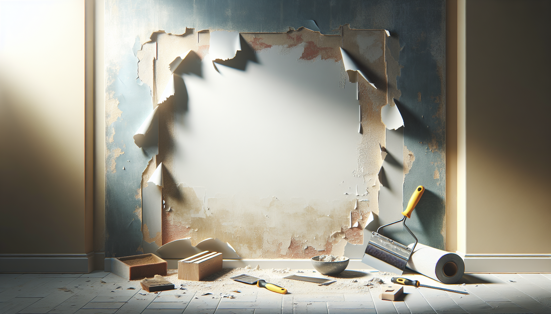 Peinture écaillée : causes et solutions