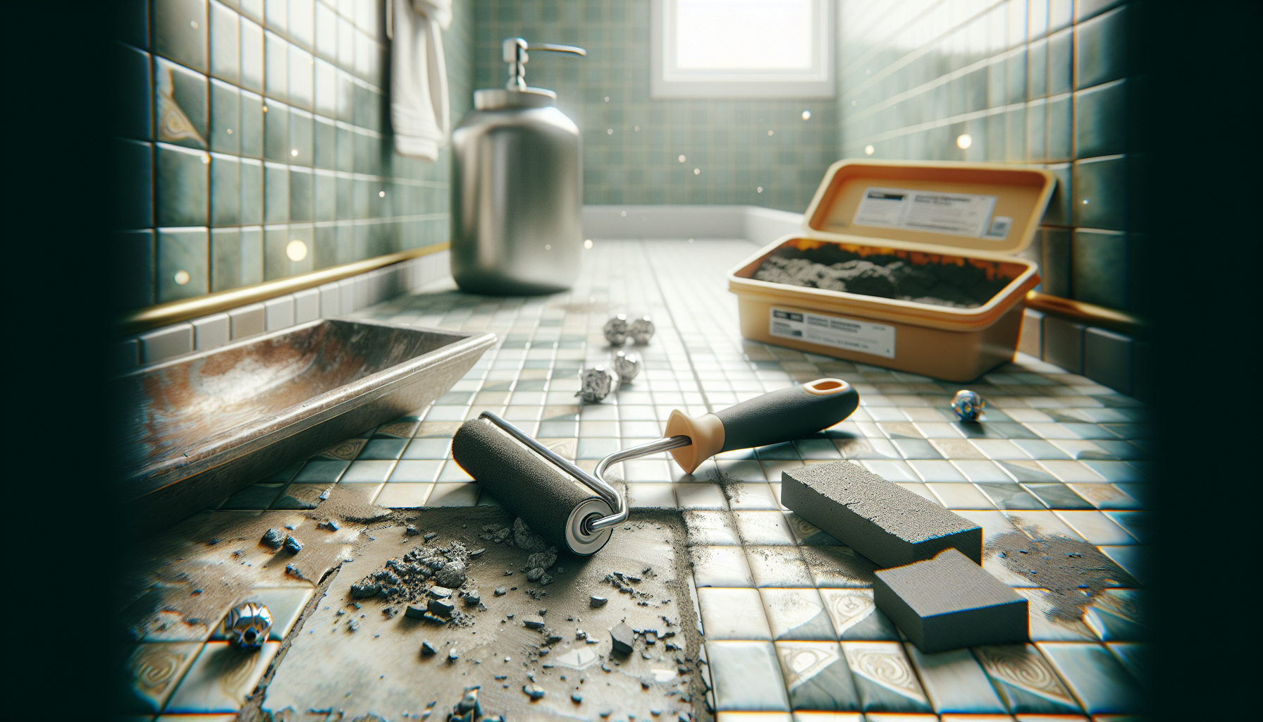 Réparer un joint de carrelage abîmé